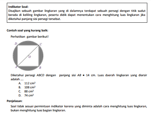  Anda membutuhkan panduan atau pedoman penulisan soal ulangan semester  Pedoman Penulisan Soal Kurikulum 2013 & KTSP SMP/Mts 2017 