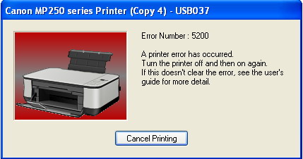 Fixing the Printer: Fixing Canon Printer with Error Code ...
