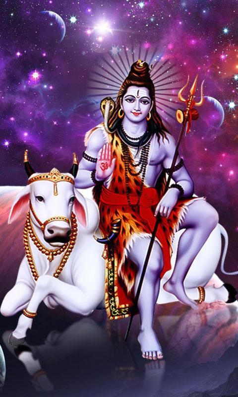 lord shiva parivar with nandi wallpapers