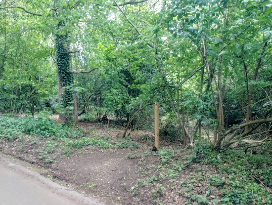 Take the Sarratt parish footpath on the right and head through the woods