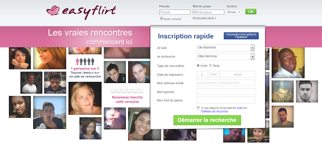 Rencontres sur internet - Site avec Chat Webcam