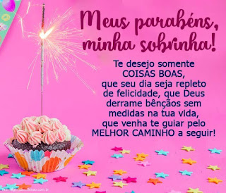 Mensagem de Aniversário para Sobrinha 