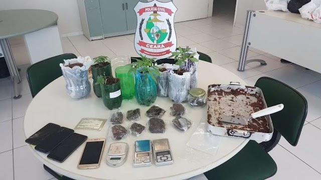 Estudante de gastronomia é preso suspeito de produzir e vender brownies com recheio de maconha em Fortaleza