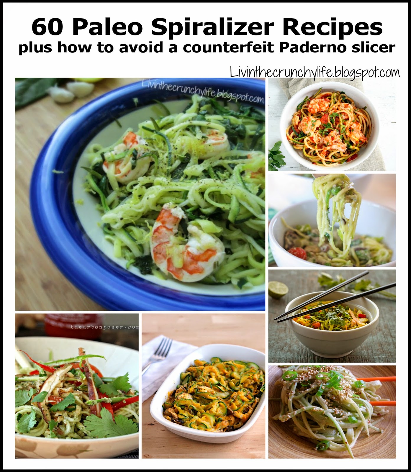 60+ Paleo Spiralizer Recipes plus How to Avoid Buying a ...