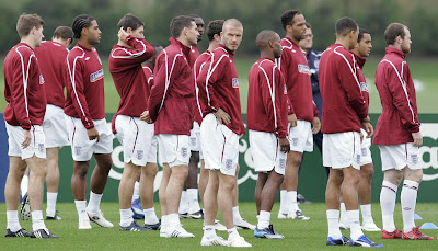 David Beckham England Training 3