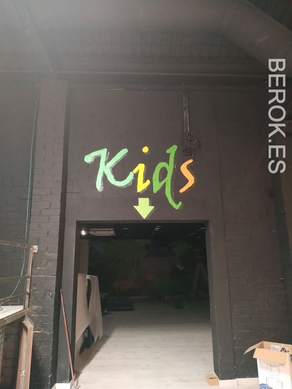 rotulo kids letras