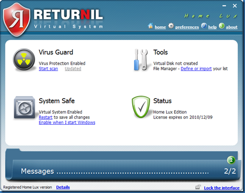Returnil System Safe Pro for Free