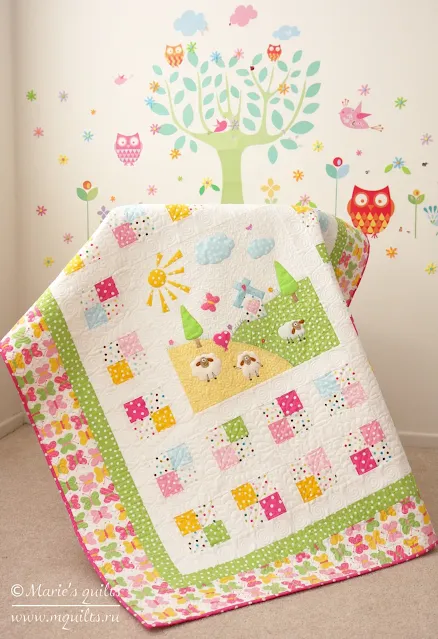 baby applique quilt pattern