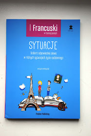 Recenzje #28 - "Francuski w tłumaczeniach. Sytuacje" - okładka książki pt."Francuski w tłumaczeniach. Sytuacje" - Francuski przy kawie