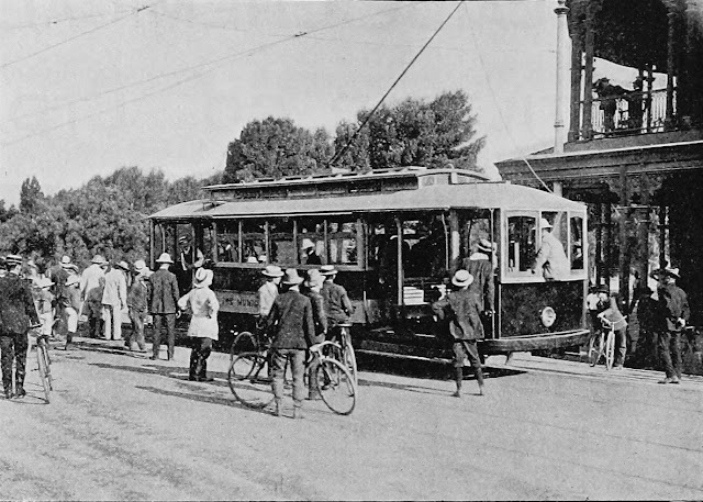 Testing the First Electric Tramcar in Adelaide 23rd December 1908