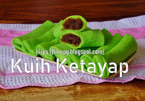 resepi kuih ketayap tanpa santan
