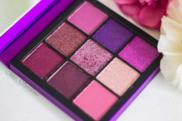 Huda Beauty Amethyst Obsessions Eyeshadow palette review