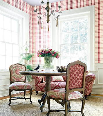 Dining room wallpapers nook