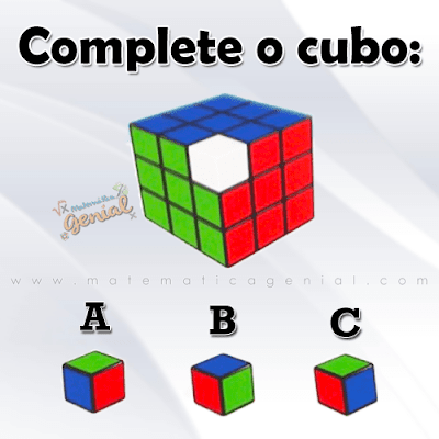 Desafio - Complete o cubo mágico