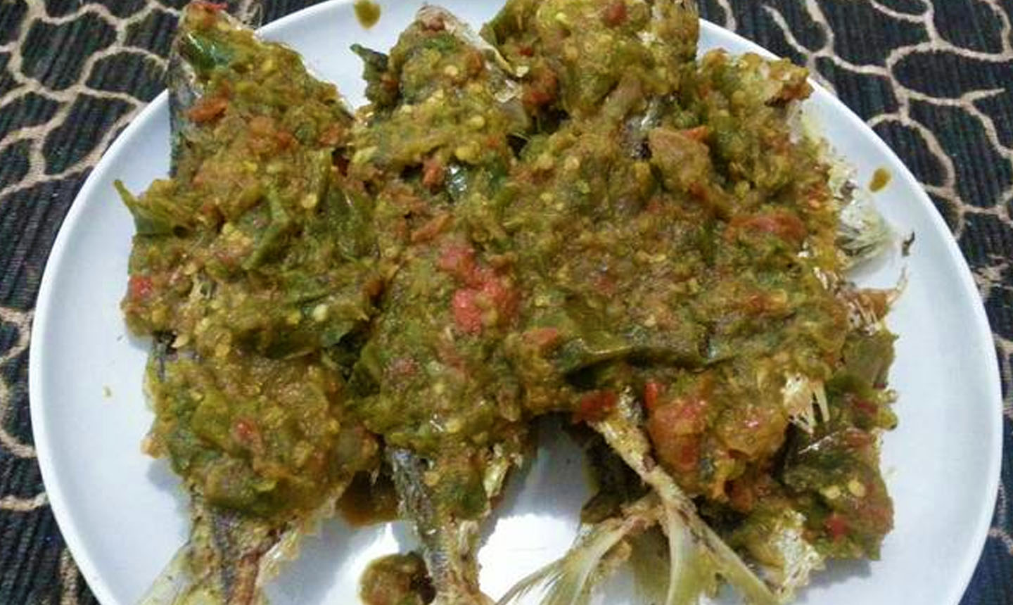  Cara  masak ikan kembung sambal balado  hijau  Resep 