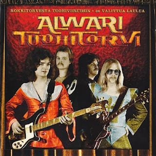Alwari Tuohitorvi "Sateenkaaren Taa" 1974 debut album + "Rokkitorvesta Tuohiviisuihin 36 Valittua Laulua"2007 double CD Compilation, Finland Rock n' Roll,Prog Glam Rock