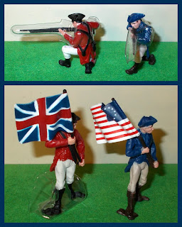 1776; American infantry; American Revolution; American War of Independence; Armée Britannique; Armée Continental; AWI Officer; AWI Toy Soldiers; British Infantry; Bugler; Drummers; Ejército Británico; Ejército Continentale; Fifer; Officers; Safari British Army; Safari Continental Army; Safari Ltd.; Safari Toobs; Safari Tubes; Small Scale World; smallscaleworld.blogspot.com; Standard Bearer;