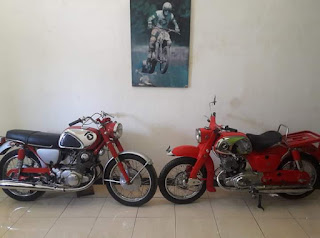 Jual motor klasik honda cb72 dan c92 ( bersurat )