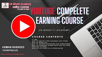 YouTube Complete Earning Course