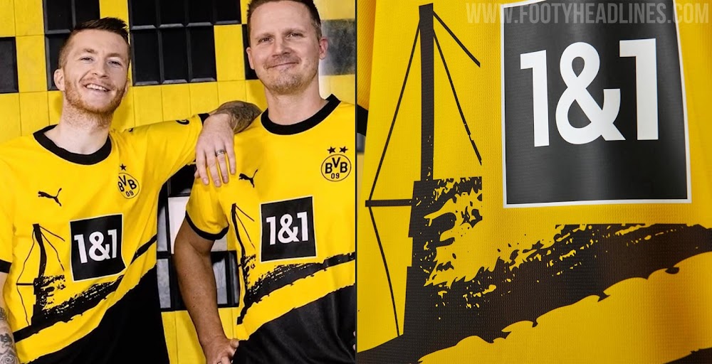 Dortmund 23-24 Home Kit Released - Footy Headlines