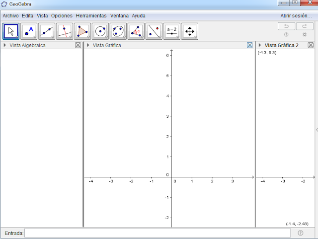 Geogebra Interfaz 