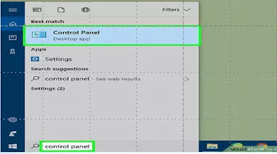 Open Control Panel