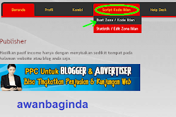 Cara Pasang Kode Iklan di Blogger & Wordpress