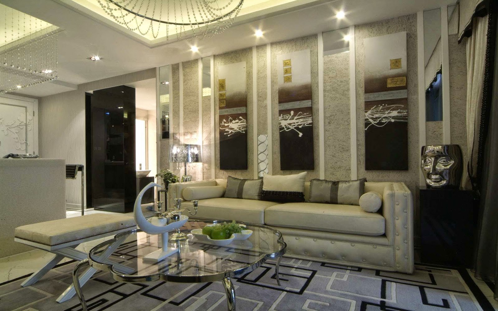 Modern Living Room Furniture Decoration