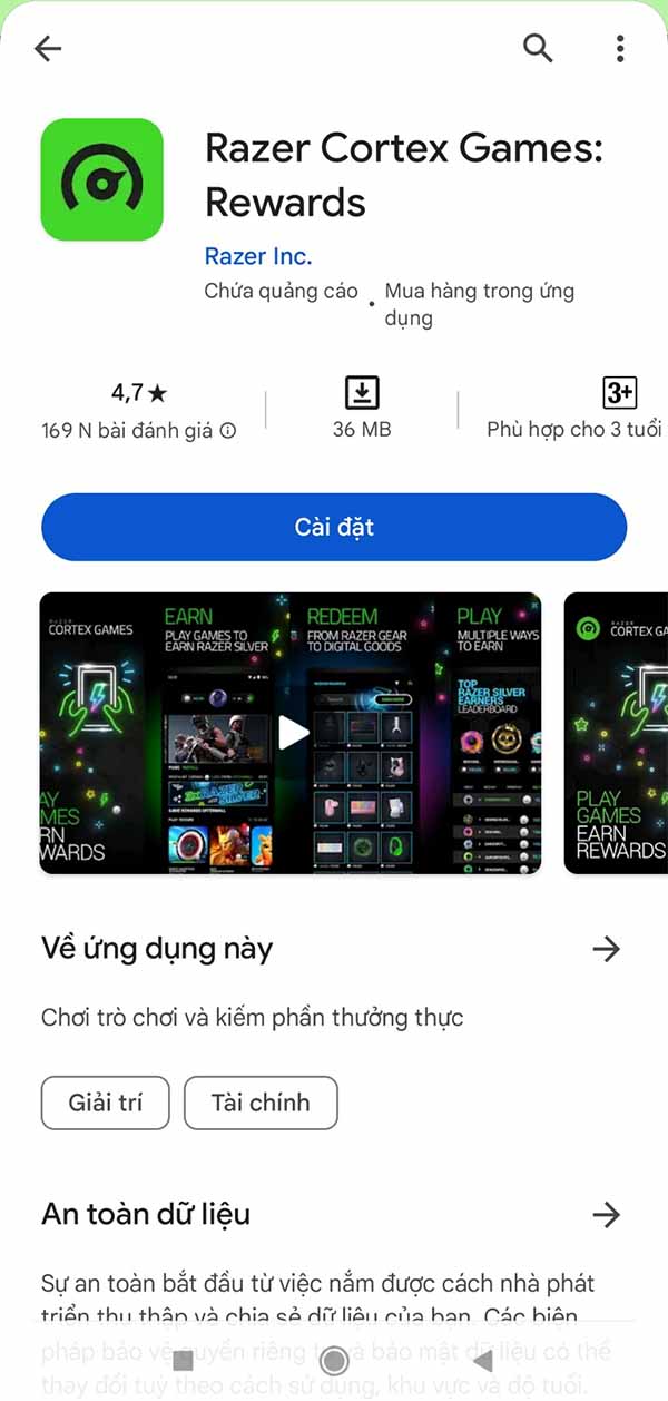 Razer Cortex Games: Rewards - Chơi game kiếm phần thưởng, quà tặng hấp dẫn b