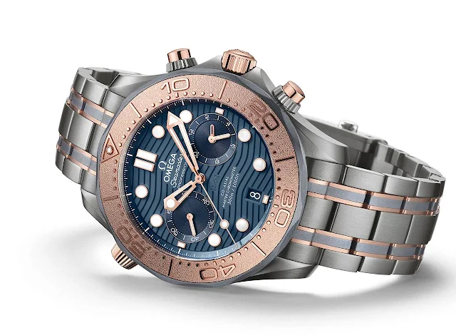 Omega Seamaster Diver 300M Chronograph Titanium, Tantalum and Sedna Gold