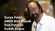 Surya Paloh Dinilai Kurang Optimis AMIN Bisa Masuk Putaran Dua