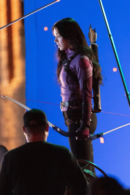 Hailee Steinfeld on the set of "Hawkeye" in Atlanta 27 HQ Pics