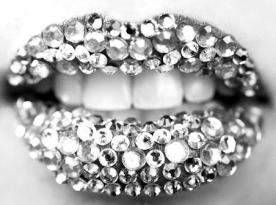 Cool diamonds lips