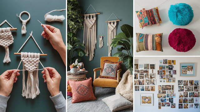 Handmade Home Decoration Crafts Ideas