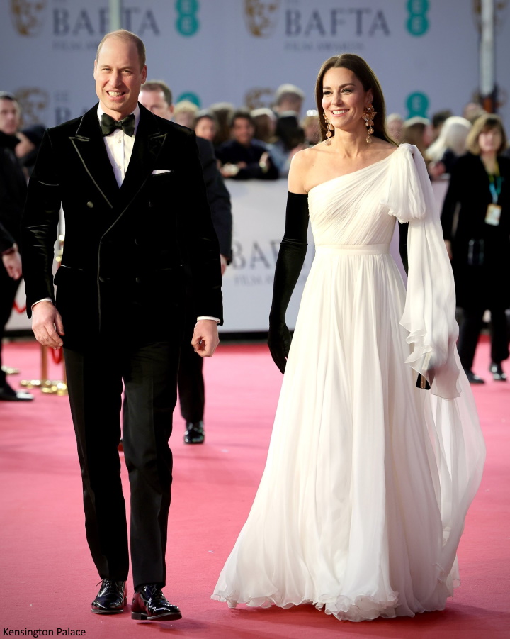 Kate Middleton wears $28 Zara earrings on BAFTAs 2023 red carpet