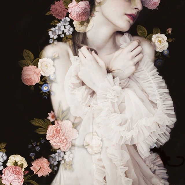 Romantically feminine together with ethereal fashion photography from Monia Merlo  ✔ Wishes for You on Mother's Day
