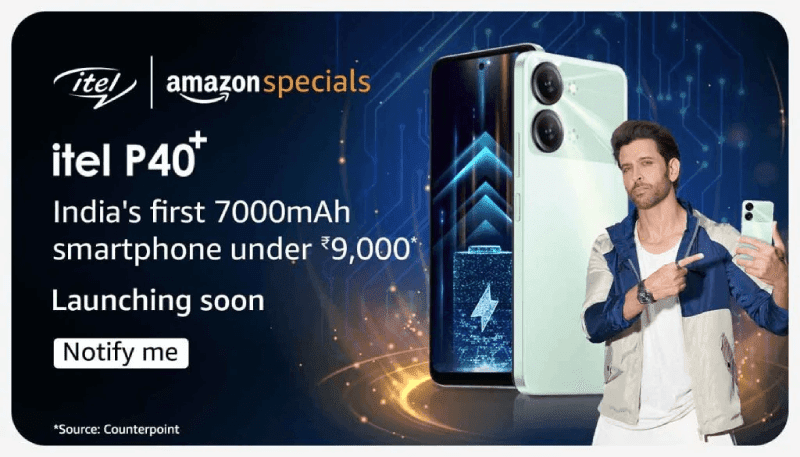 itel P40 Plus spotted with 7,000mAh battery, UNISOC T606, 4GB RAM