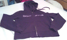 DKNY zip up hoodie