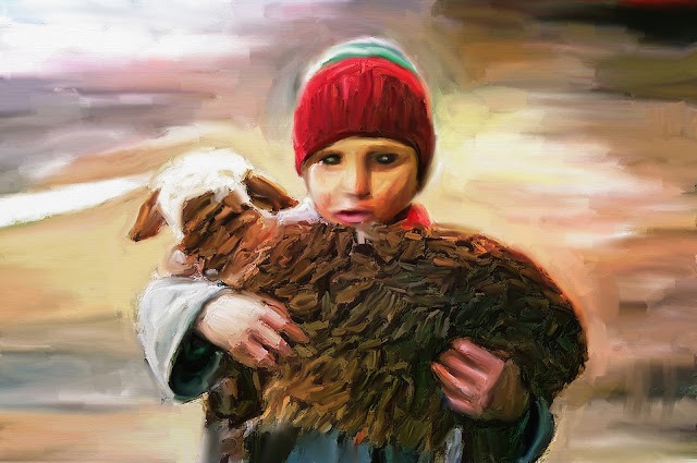 Boy With a Lamb