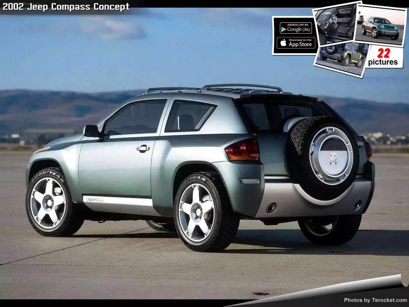 Hình ảnh xe ô tô Jeep Compass Concept 2002 & nội ngoại thất