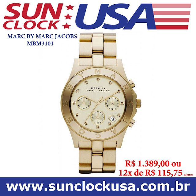 Relógios Marc by Marc Jacobs Importados e Originais