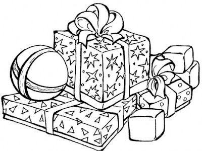 Coloring Pages Christmas Presents