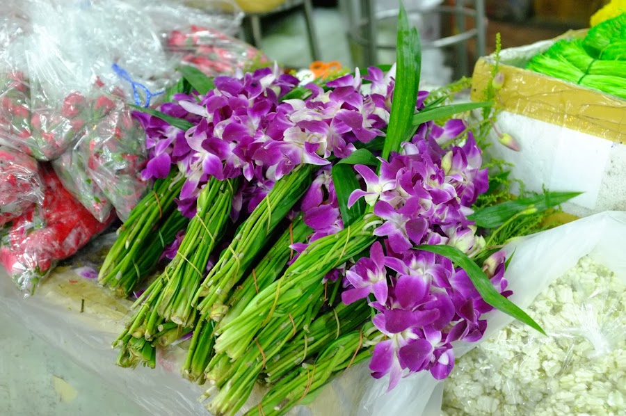 bangkok flower market