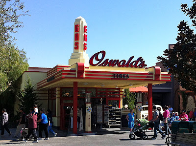 Oswald's Service Station DCA Disney California Gas Oswald