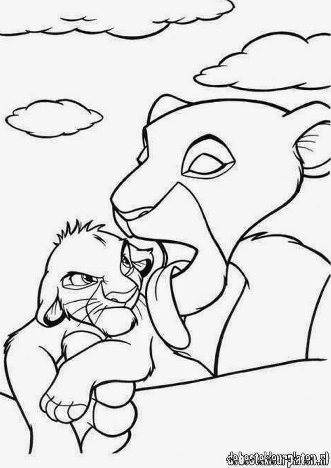 Download Give Simba's Pride more attention: Lion King Coloring in ...