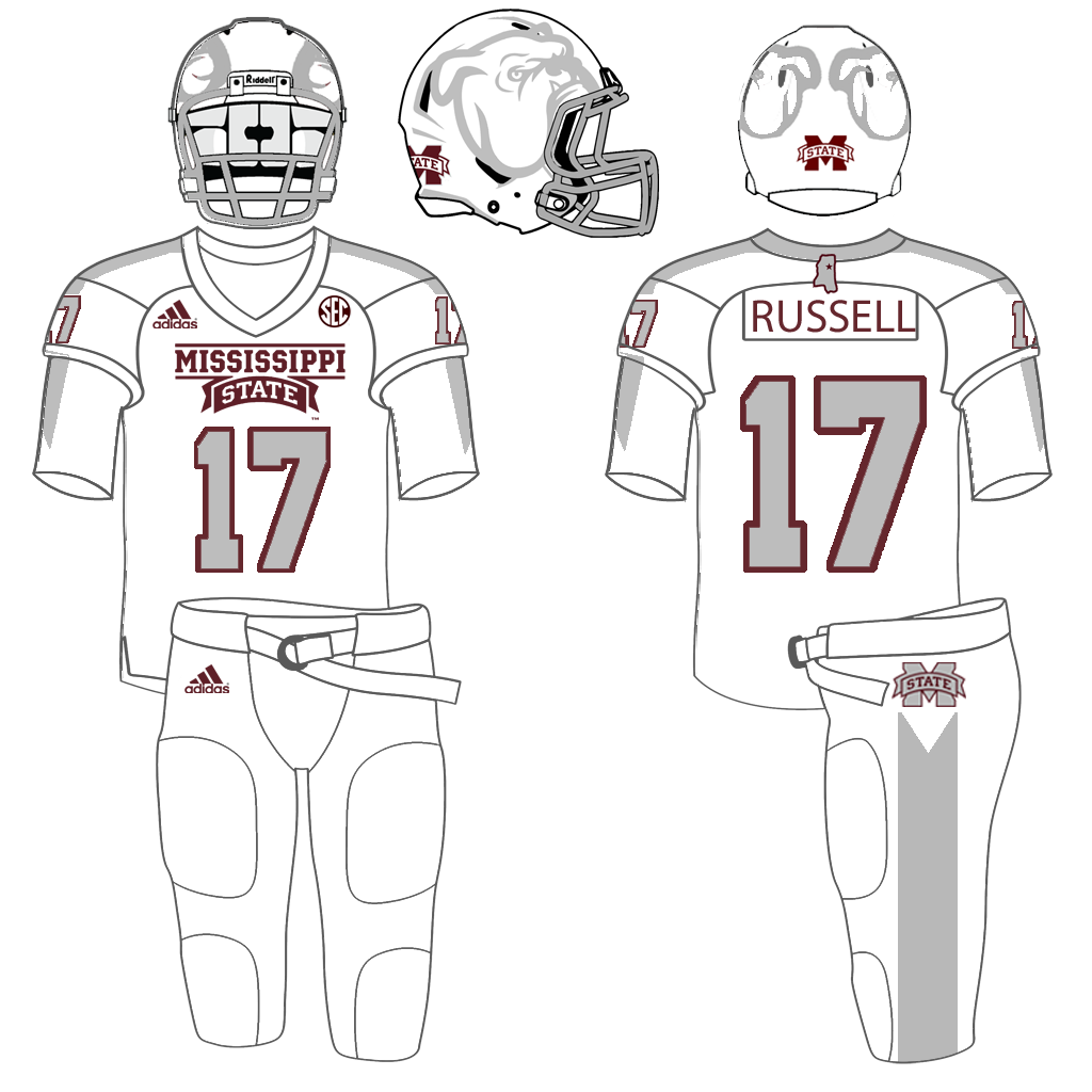 Football Uniform Template The helmet was matte,