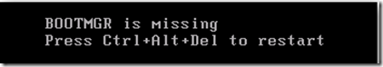 Fix BOOTMGR Is Missing Error On Windows 7 and Vista