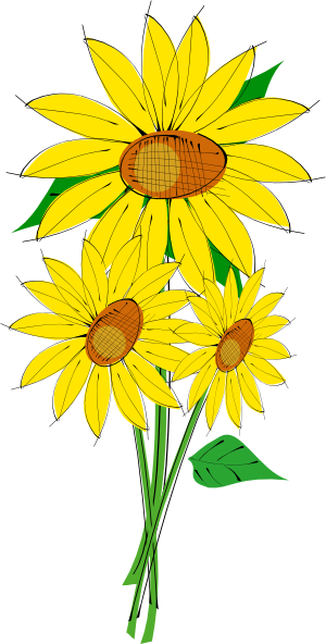 Free Free 273 Clipart Sunflowers Images SVG PNG EPS DXF File