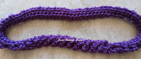 Sweet Nothings Crochet free crochet pattern blog, free crochet pattern for a faux cable headband, photo of my Easy Faux Cable Headband,