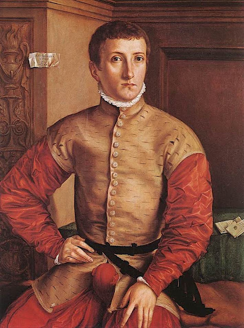 Georg Pencz 1500-1550) Portrait d'un jeune homme 1544 Huile sur panneau, 91x 70 cm Musée des Offices, Florence